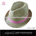 Custom Cheap Straw Fedora Hats